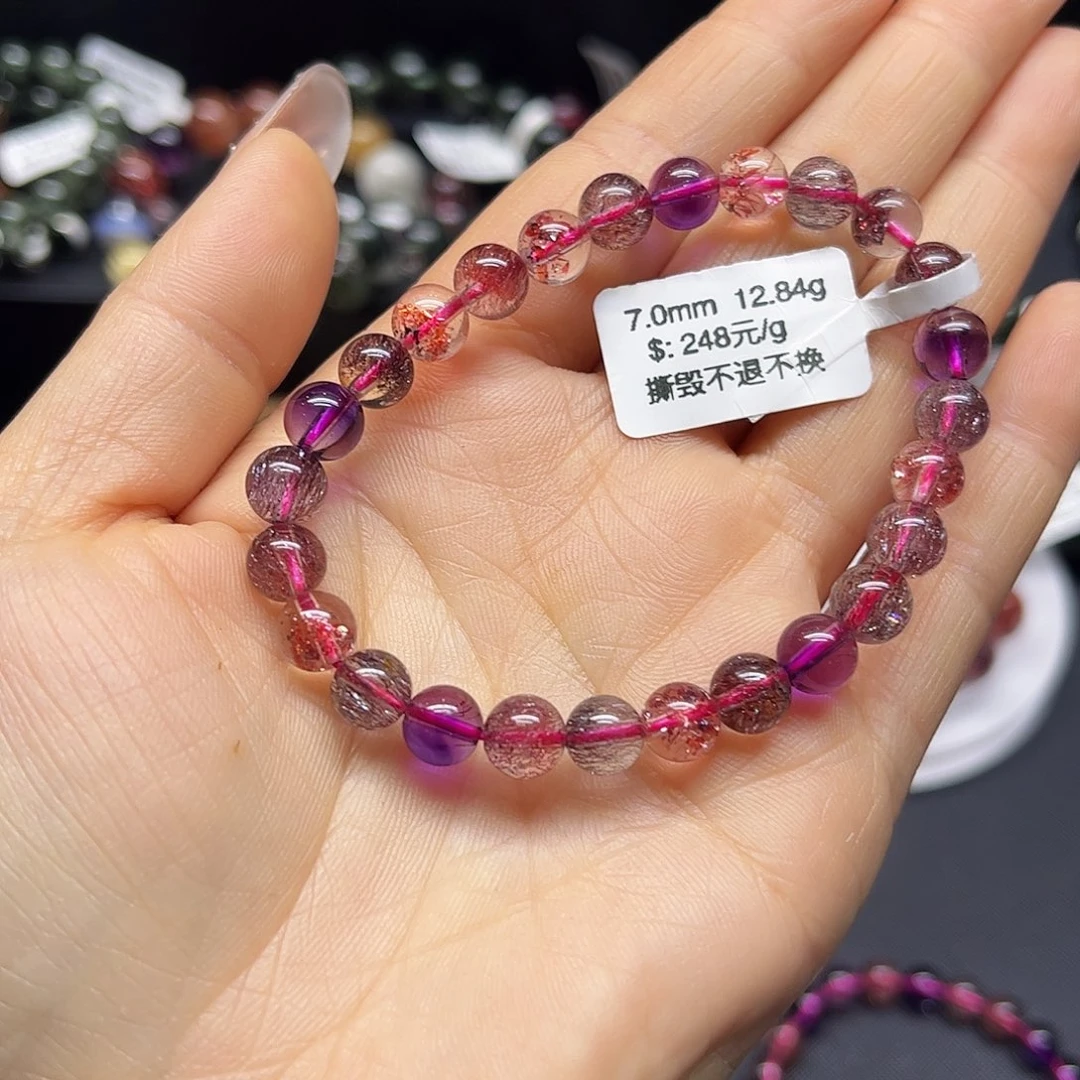 水晶手链未镶嵌?****?天然水晶