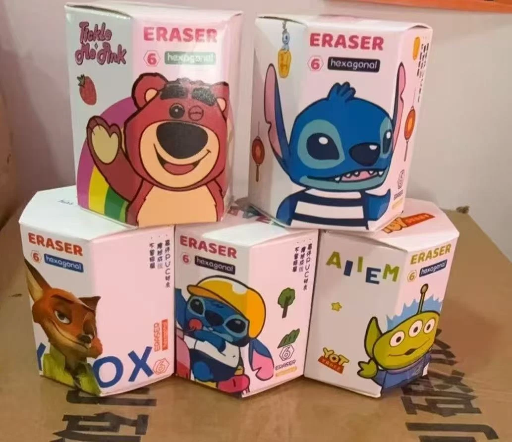 迪士家橡皮，外包装随机