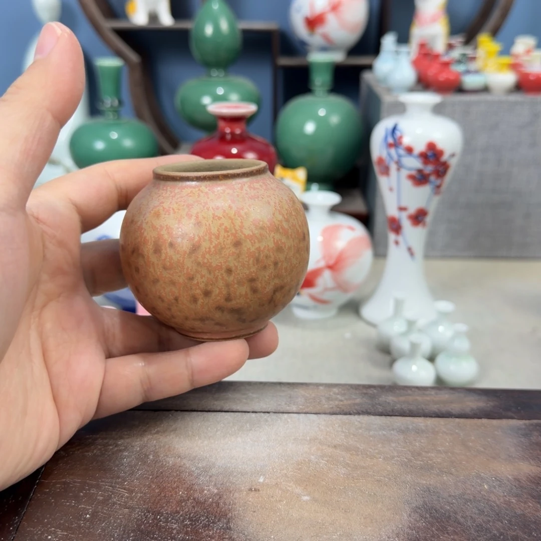 陶瓷手工小花器摆件