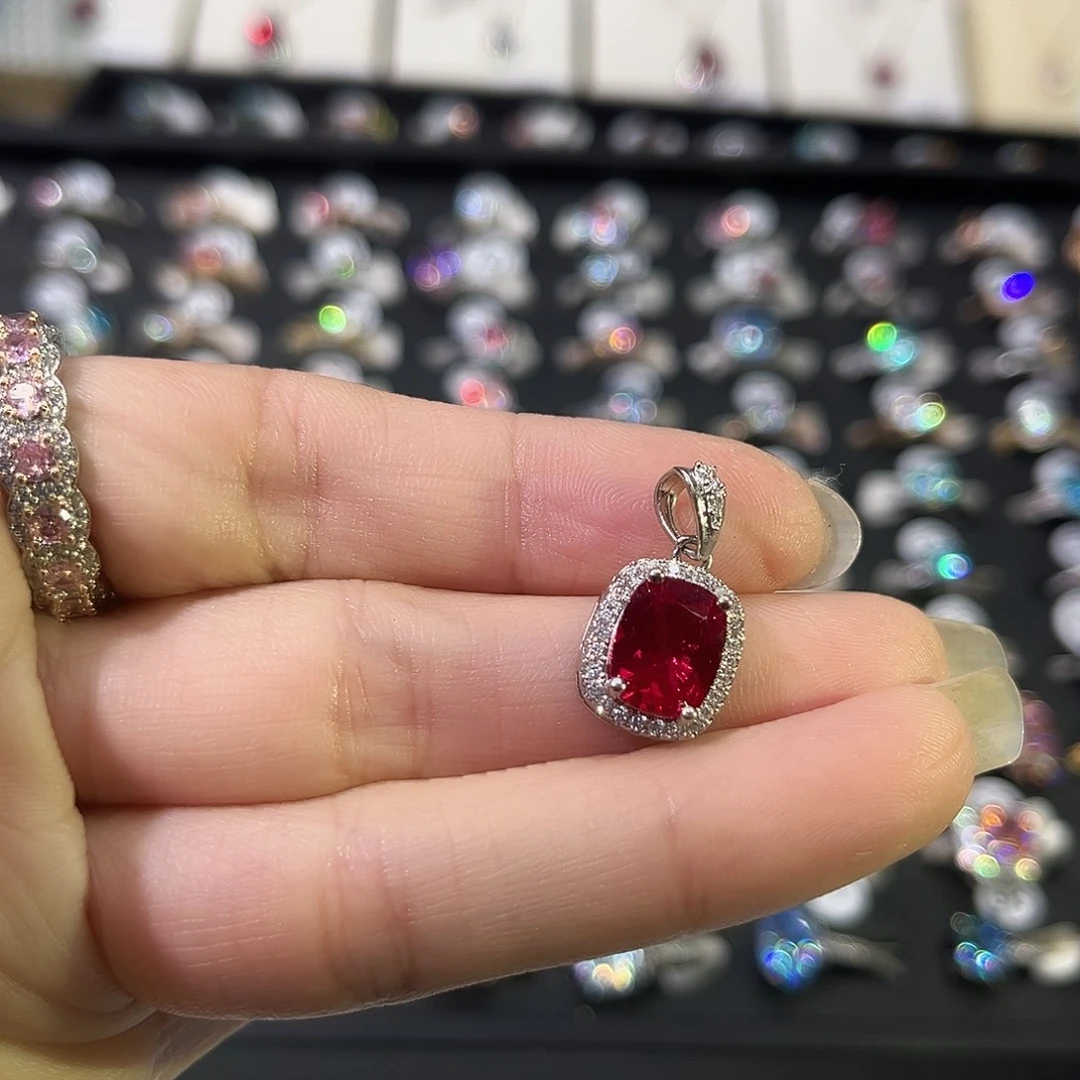 莫桑石非金属吊坠