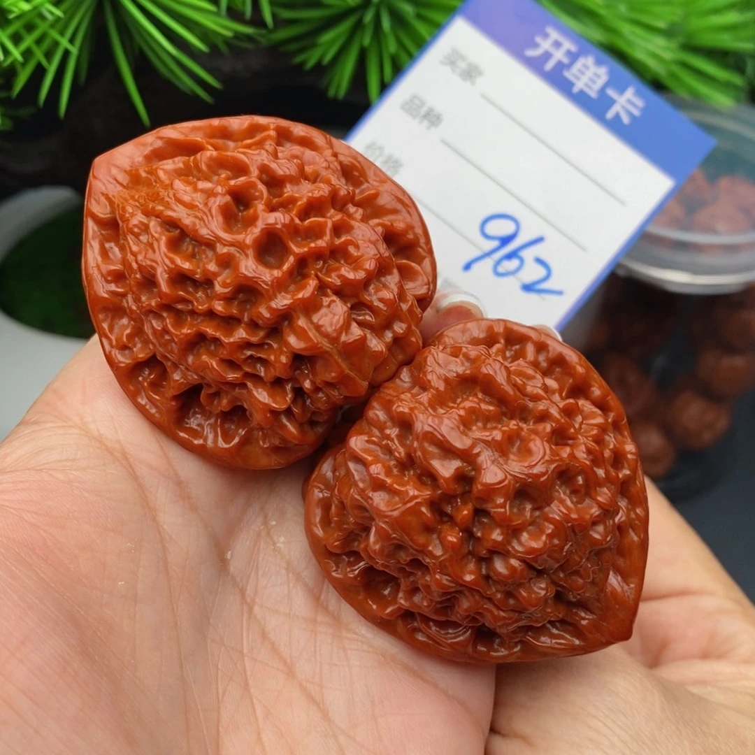 文玩核桃把件46官帽962