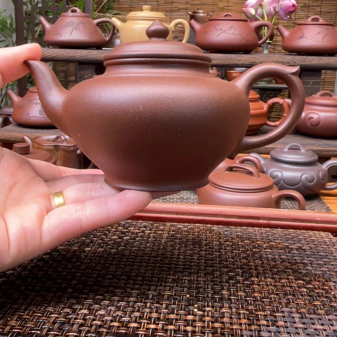 飞***埃茶壶紫砂宜兴原矿紫砂手工制