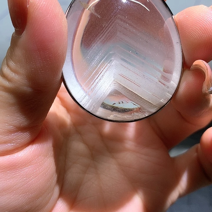 爱***羊戒指未镶嵌水晶水晶