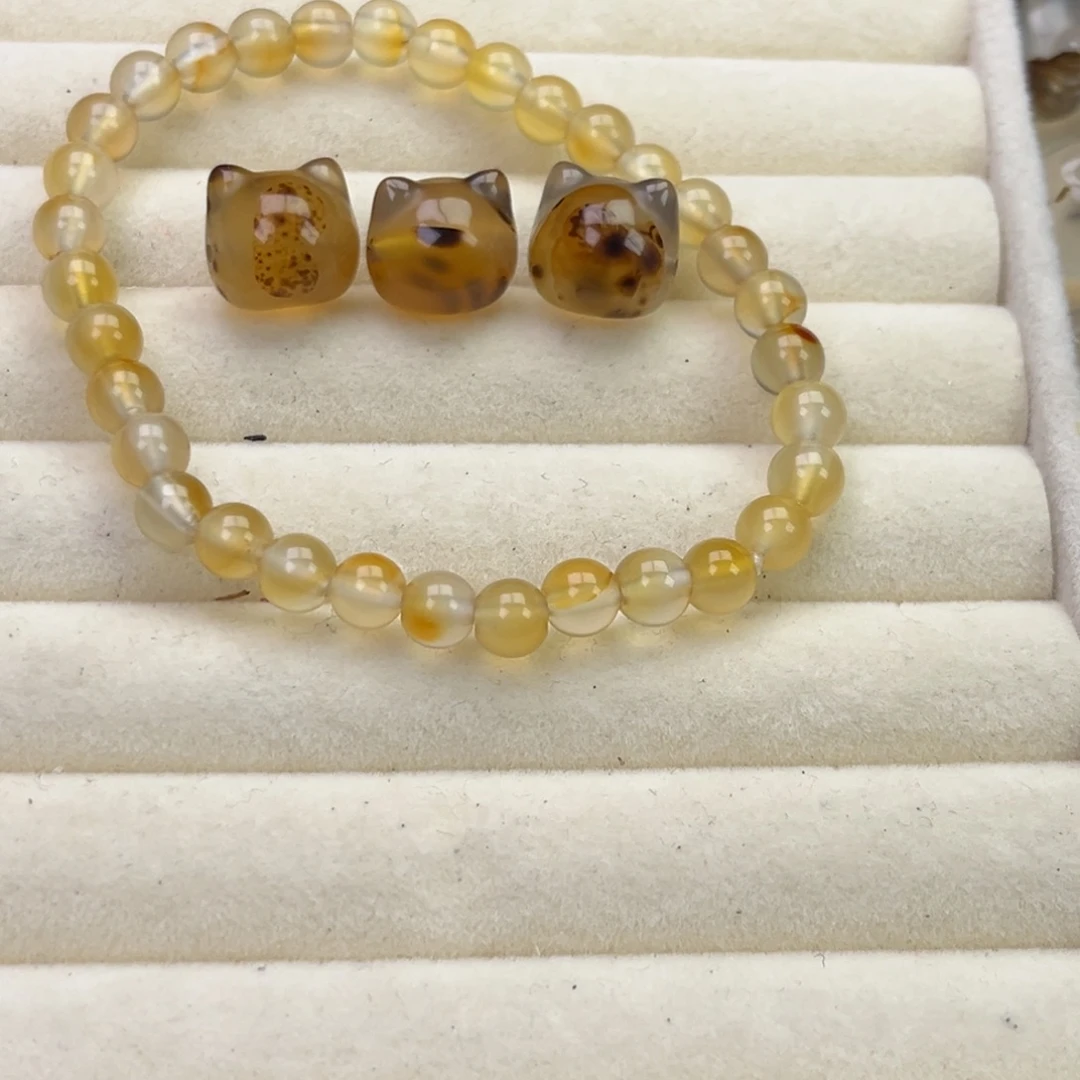 玛瑙/玉髓合金戒指1 号