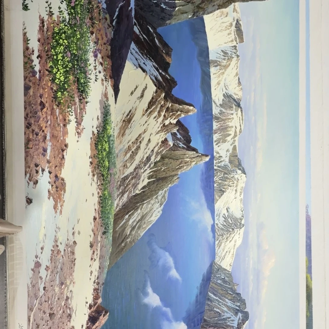 油画在干嘛了啊我想和