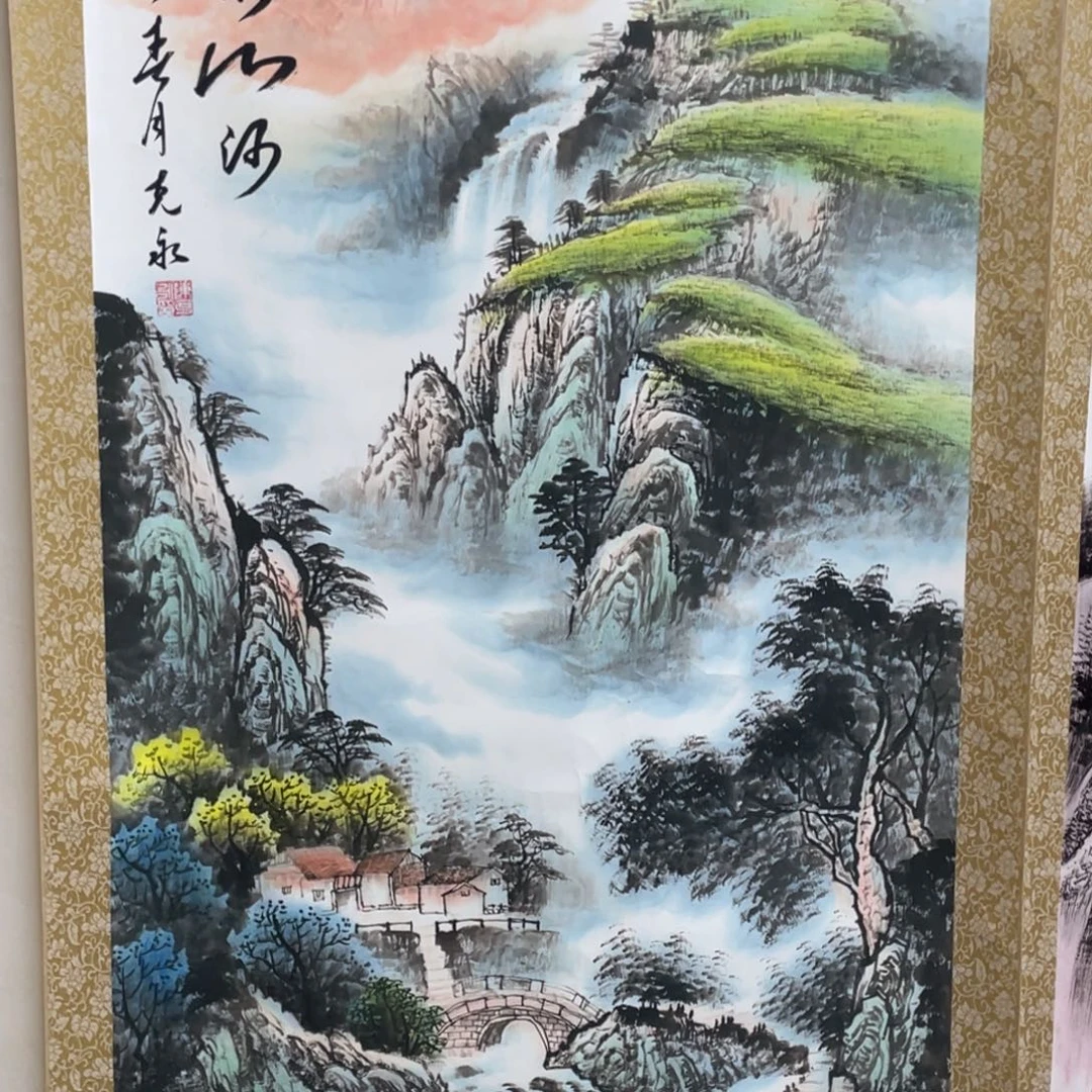 国画老师手笔手绘作品Y