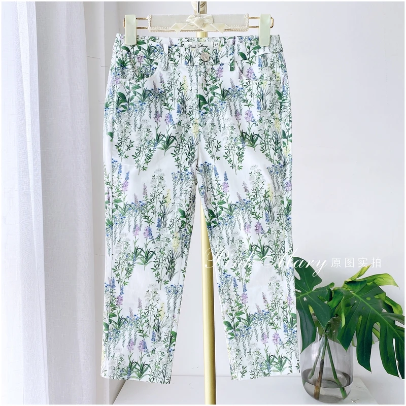 PinkMary粉红玛琍休闲七分裤时尚修身裤子气质女装PMAGS250880