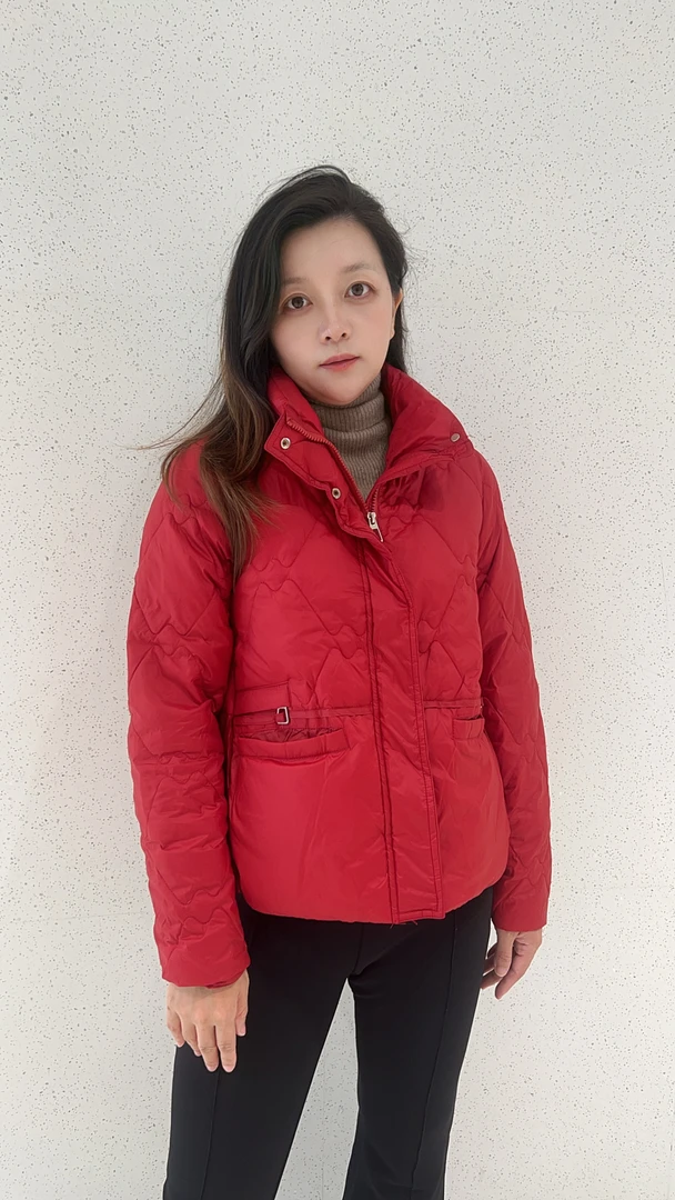 轻薄羽绒服女短款秋冬新款中国风白鸭绒妈妈装小个子时尚外套