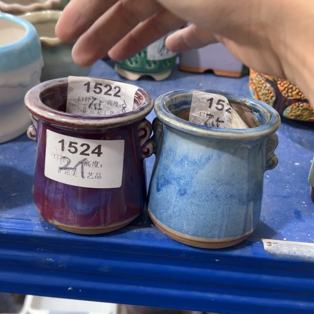 陶瓷多肉小花盆@@1524