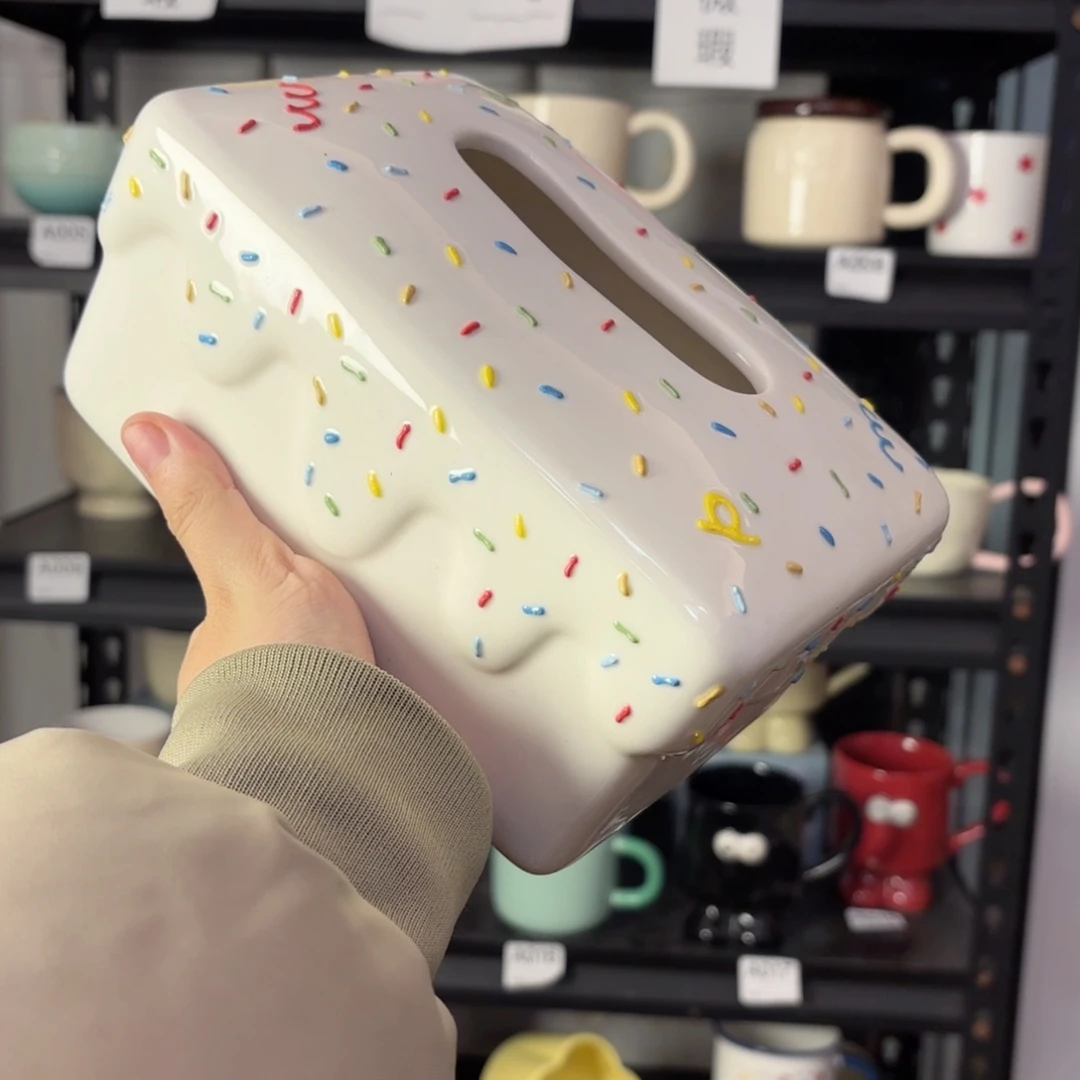 普通钢化玻璃双饮款?**呆纸巾盒