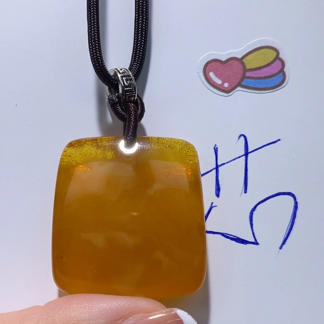定制琥珀未镶嵌蜜蜡吊坠
