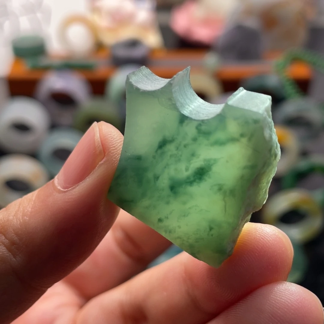 未镶嵌定制翡翠晴水飘花