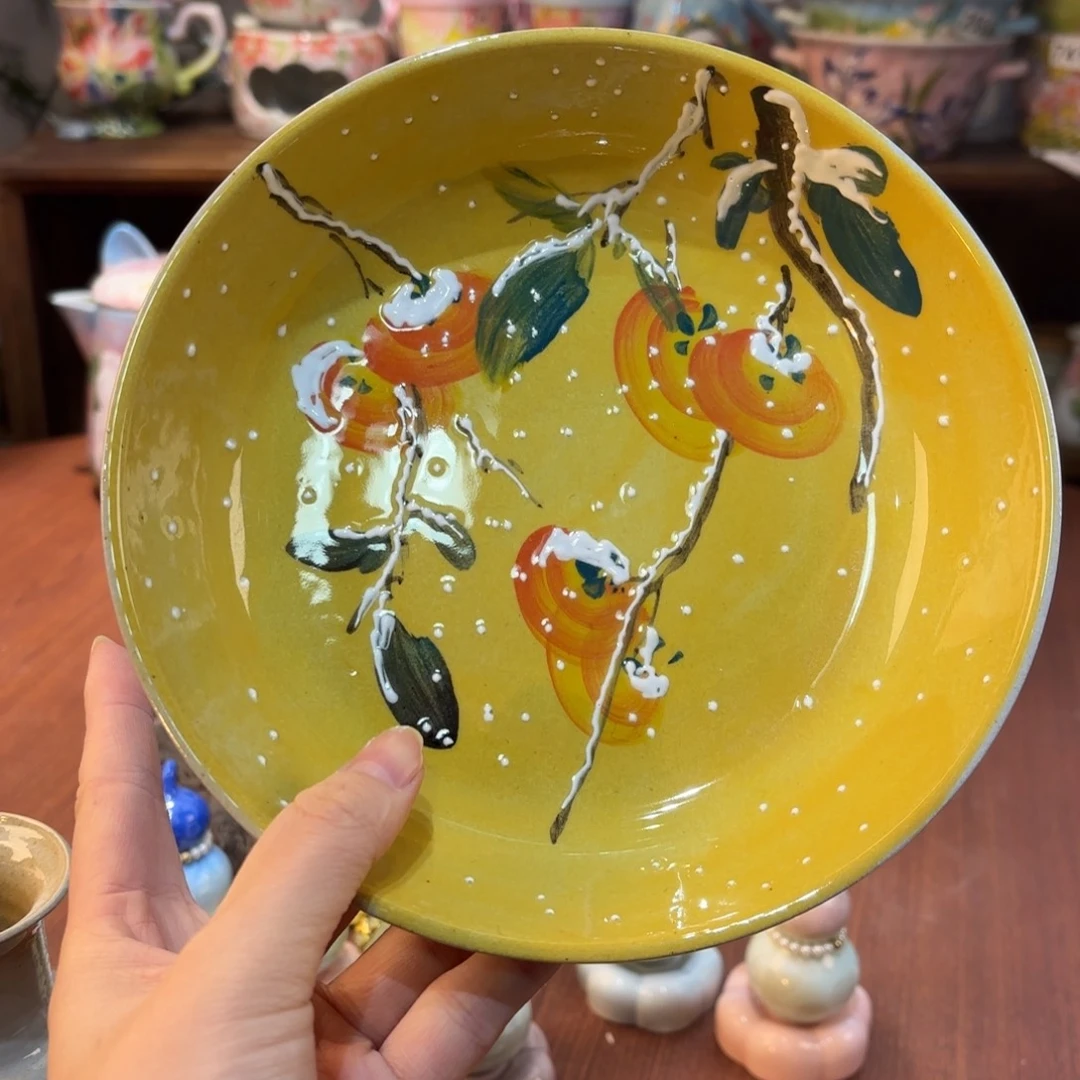 景德镇手绘高温釉下彩陶瓷茶具