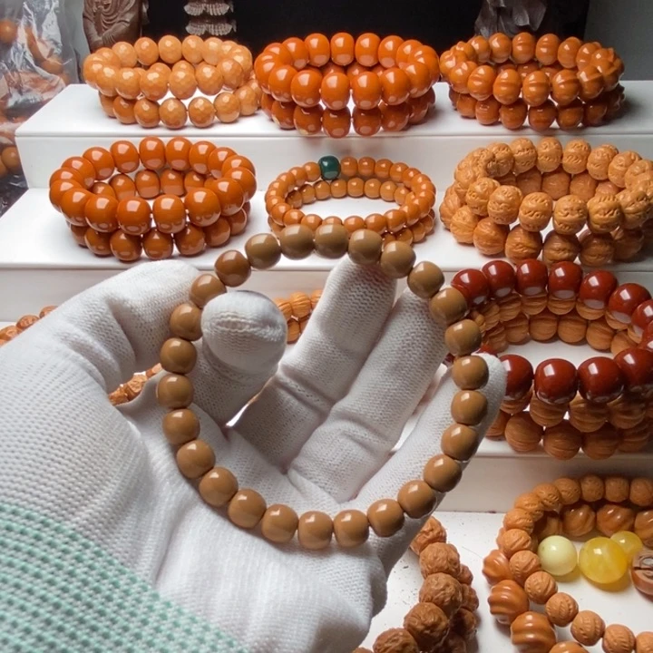 阿***糕猴头核桃手串老行