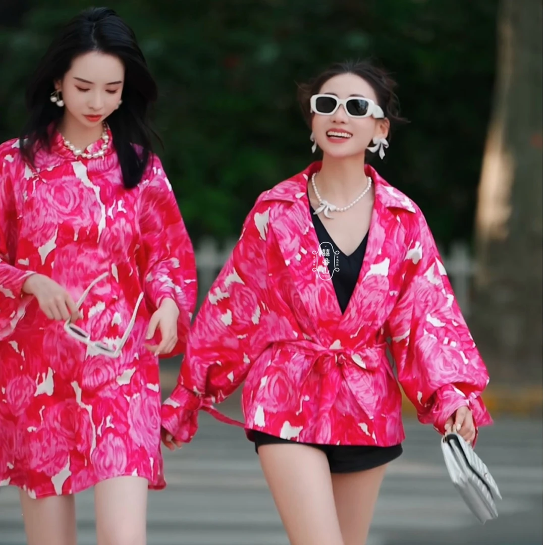【囍番山·2025·秋冬】rose玫瑰小姐·气质女王外套