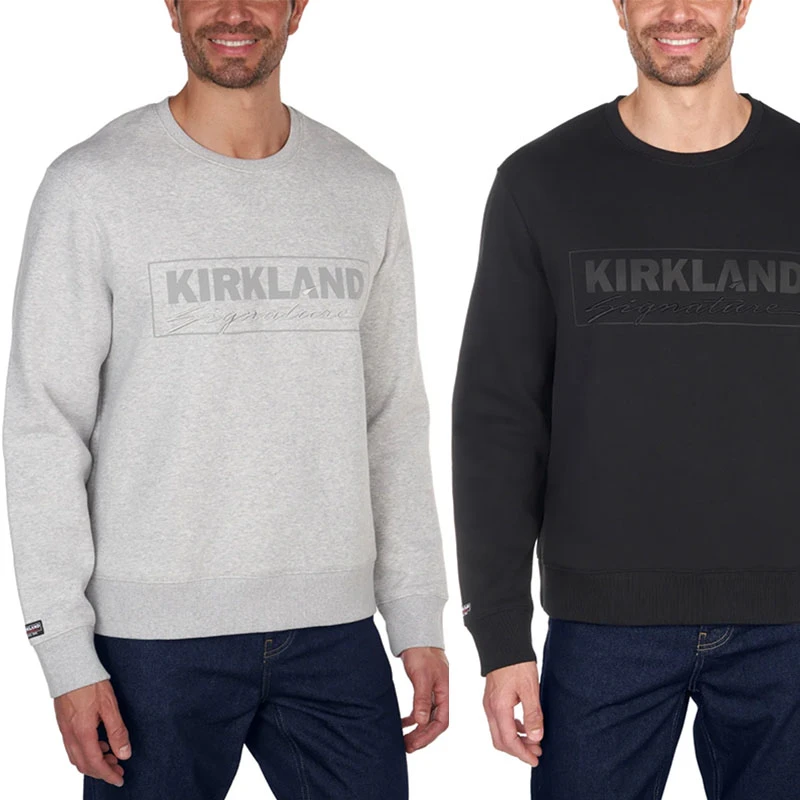 美单！高克重圆领卫衣男女情侣款秋冬宽松大码加绒加厚套头打底衫