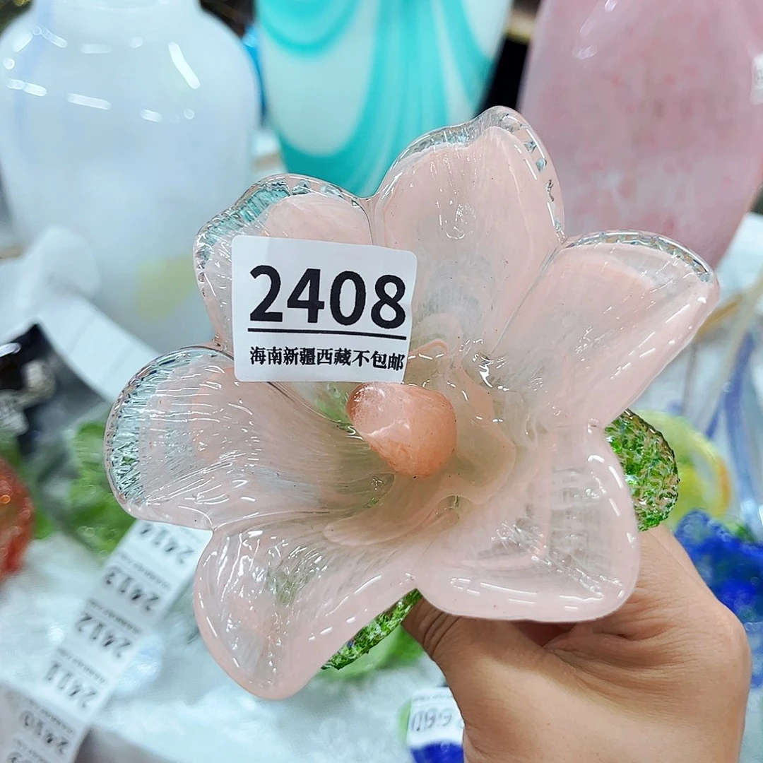 百合2408 家悦美居琉璃花瓶