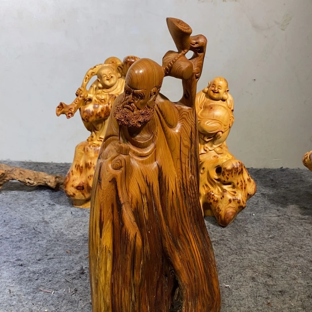 柏木（崖柏）木雕工艺品摆件家居手把件