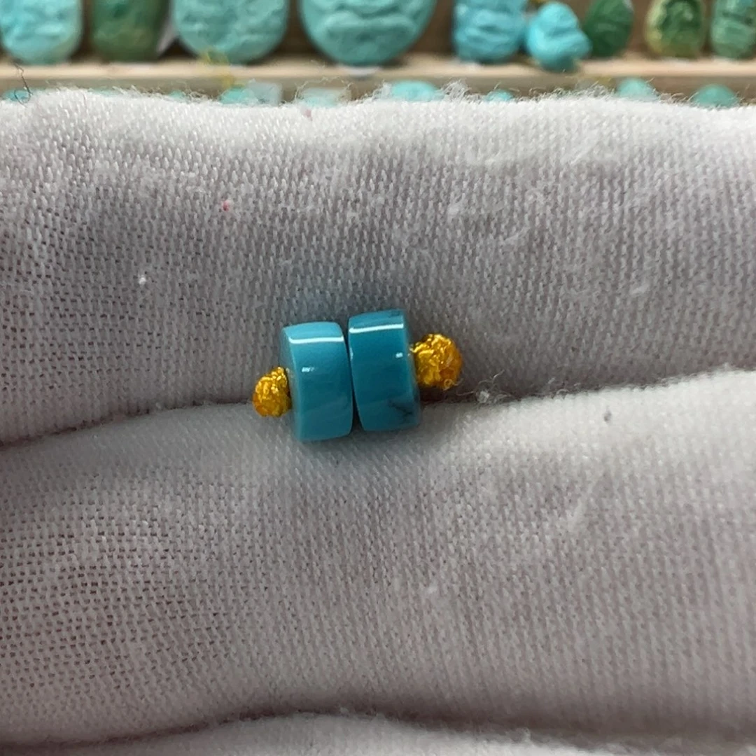 未镶嵌绿松石隔片6mm