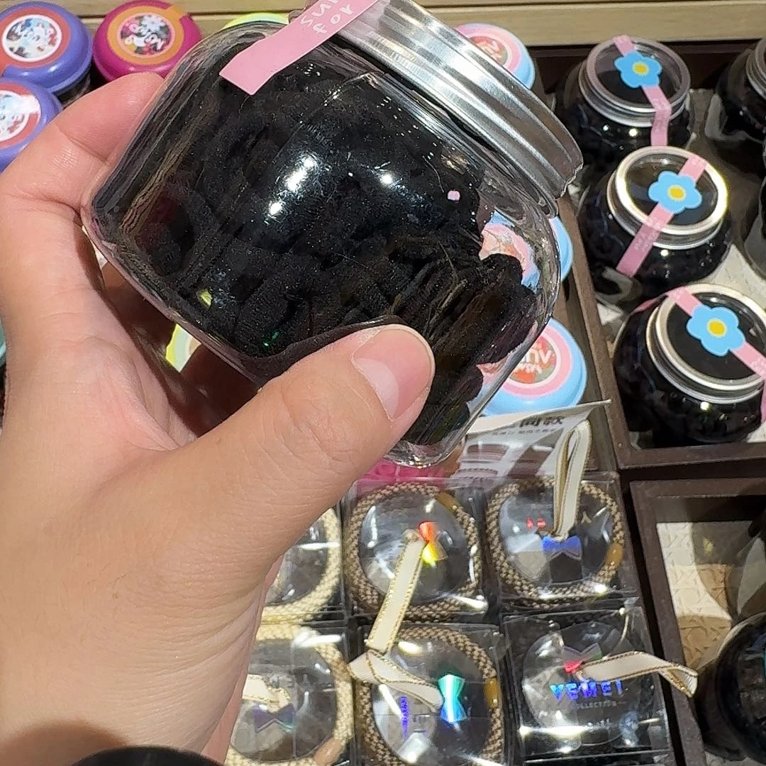 非金属黑色拇指发圈