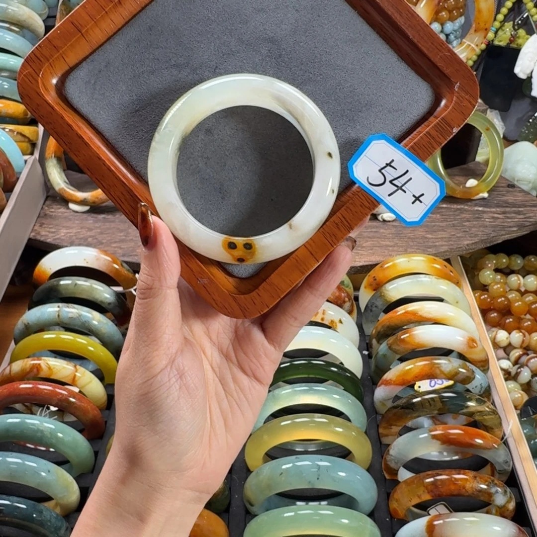 蛇纹石玉合金手镯