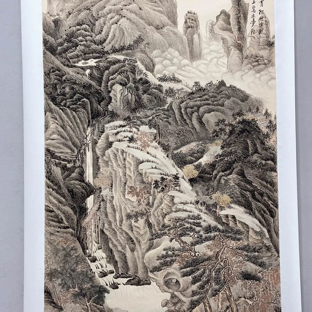 国画明锐六尺 精品佳作