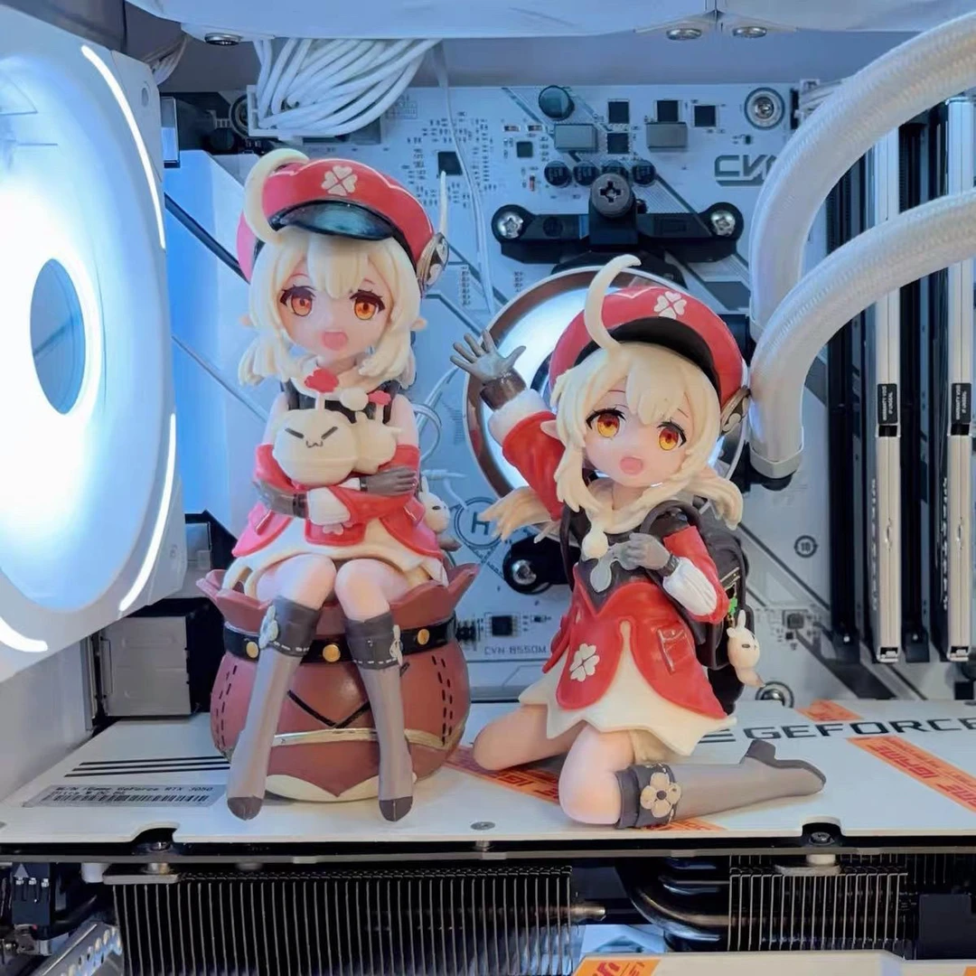 优质可莉手办二次元手办车载汽车摆件模型机箱原神可莉周边泡面压