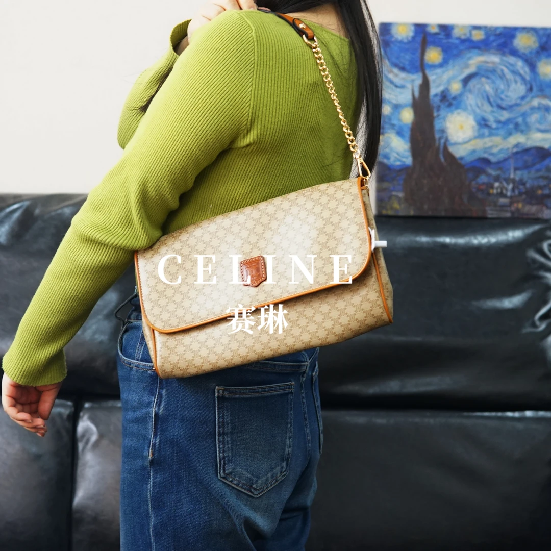 95新 Celine/思琳 米花单肩包/ZB12323021/3021