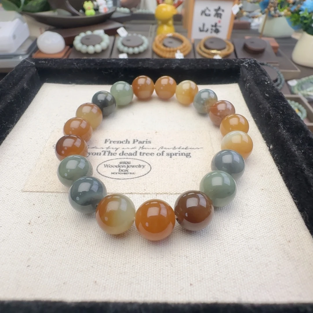 和田玉未镶嵌手链卡10特色楼兰，2-3