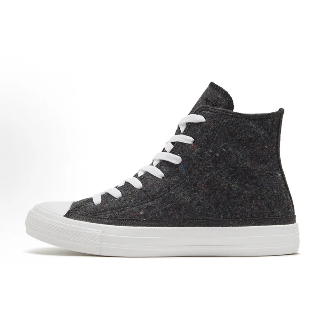【孤品】Converse 复古 高帮 帆布鞋 男女同款 黑色169420C