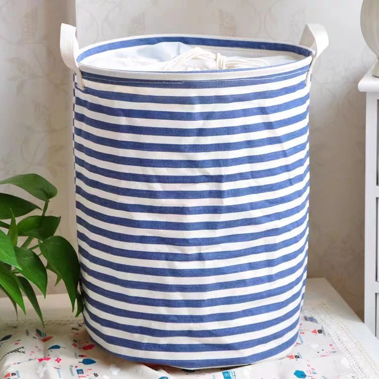 coulorful中国风衣篓束口袋家用小清新防水脏衣篮