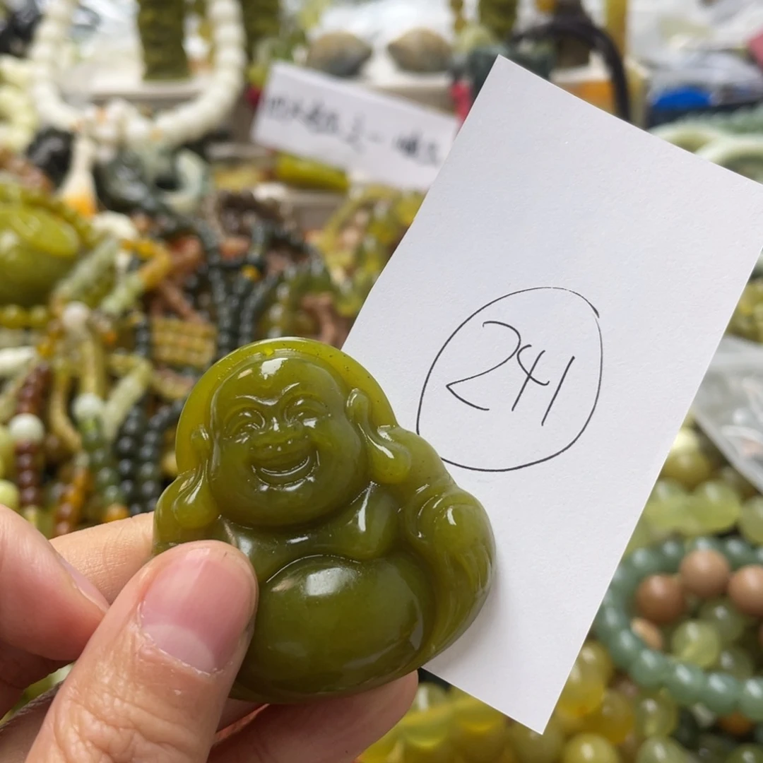 蛇纹石玉手链合金