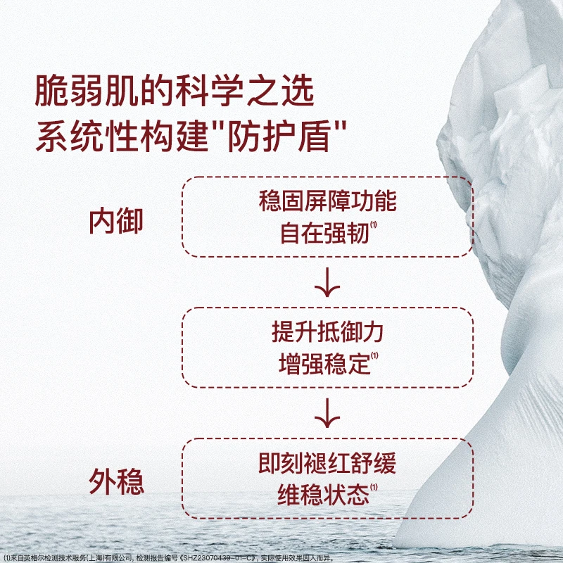 【冰岛面膜】听研极光闪修面膜修护褪红舒缓保湿强韧屏障敏肌必备z