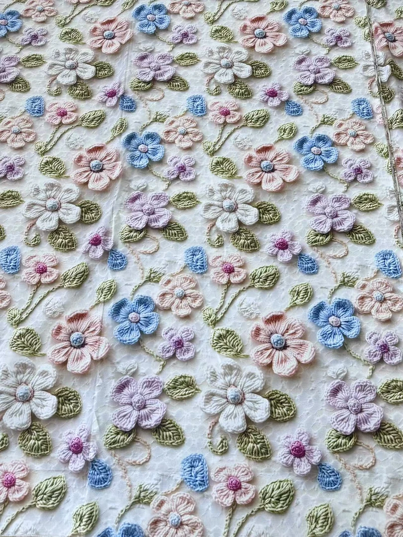 数码原创定制床单（线勾花）轻奢家用2米×2.4米加厚原棉大帆布