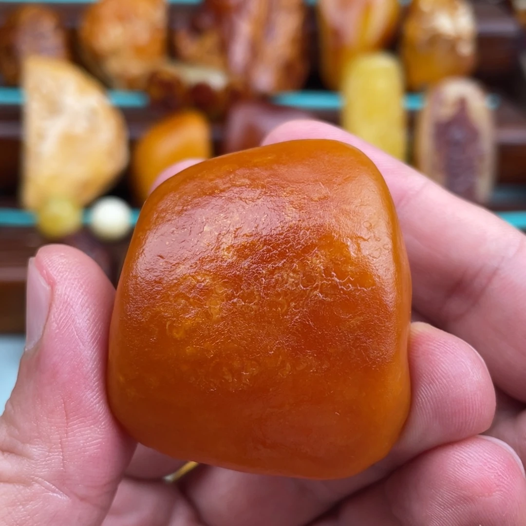 定制琥珀未镶嵌蜜蜡吊坠