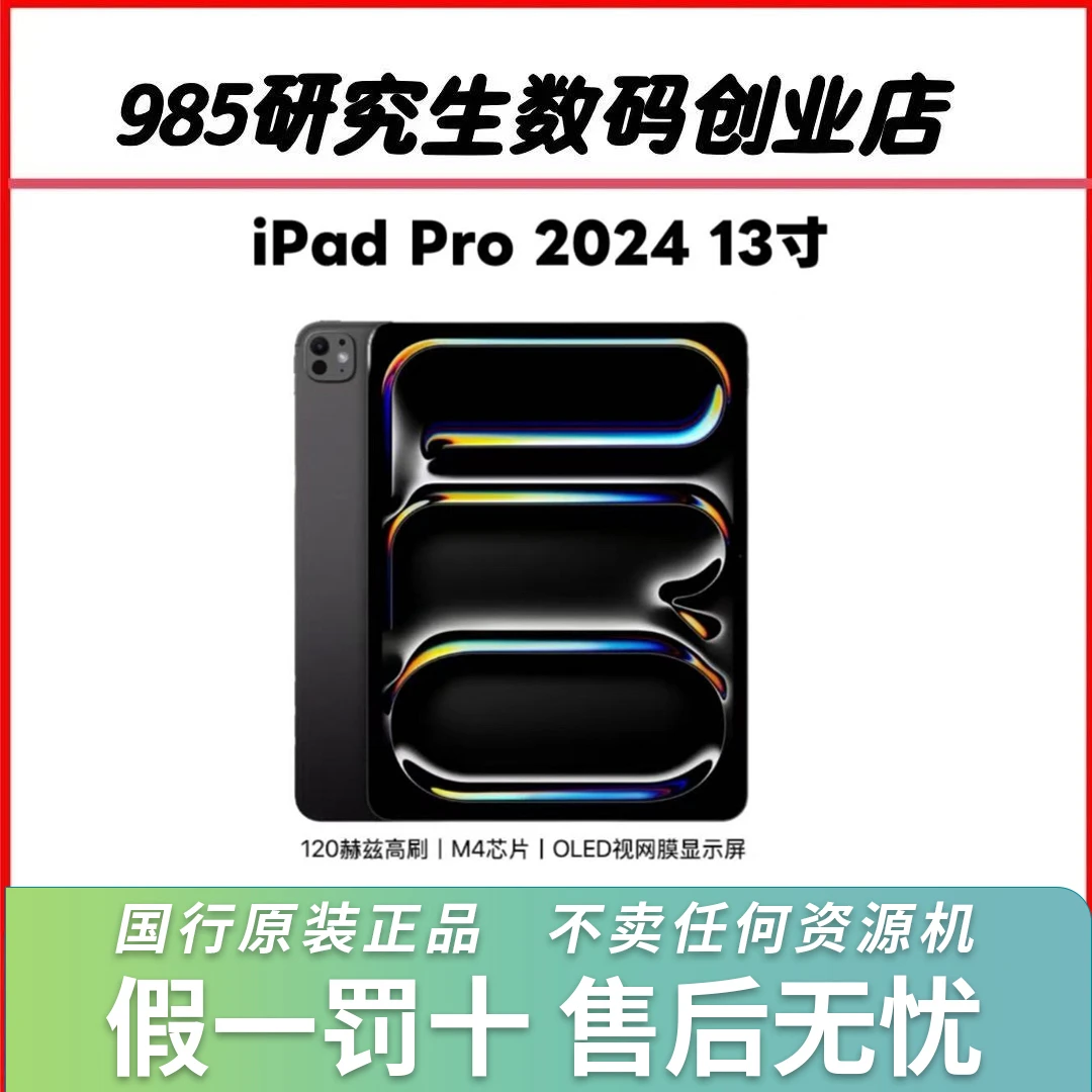 95新 Apple/苹果 13寸ipadpro2024国行正品平板电脑，官方保修ipad