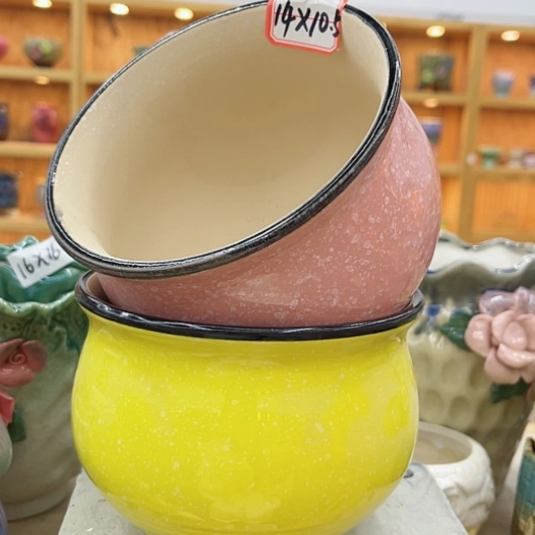 【闪购商品】陶瓷花盆
