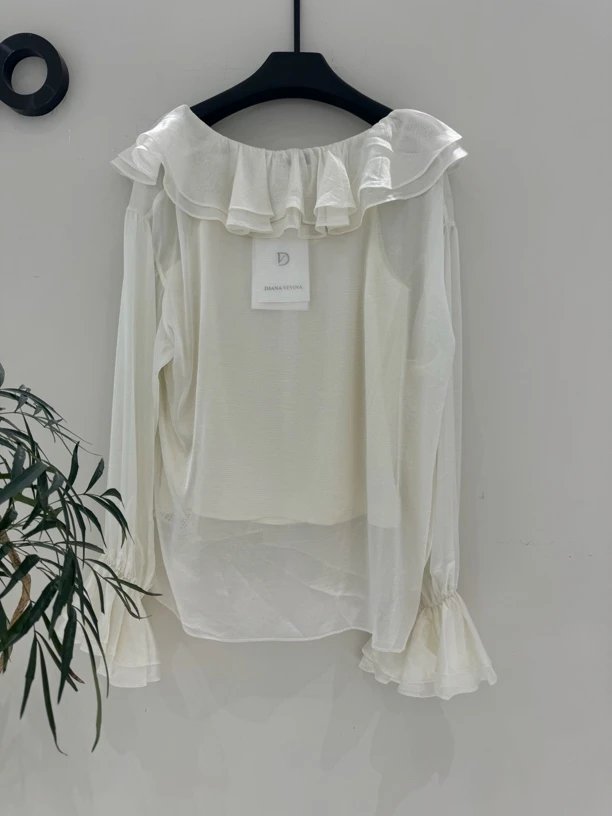 DV 米色清透小衫