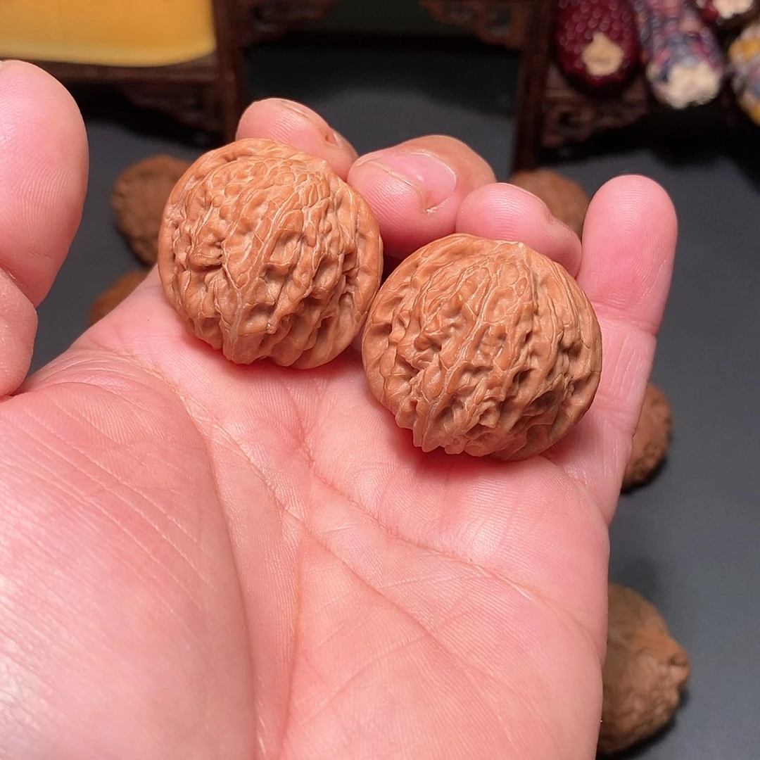 吊坠文玩核桃35尺，全品磨盘