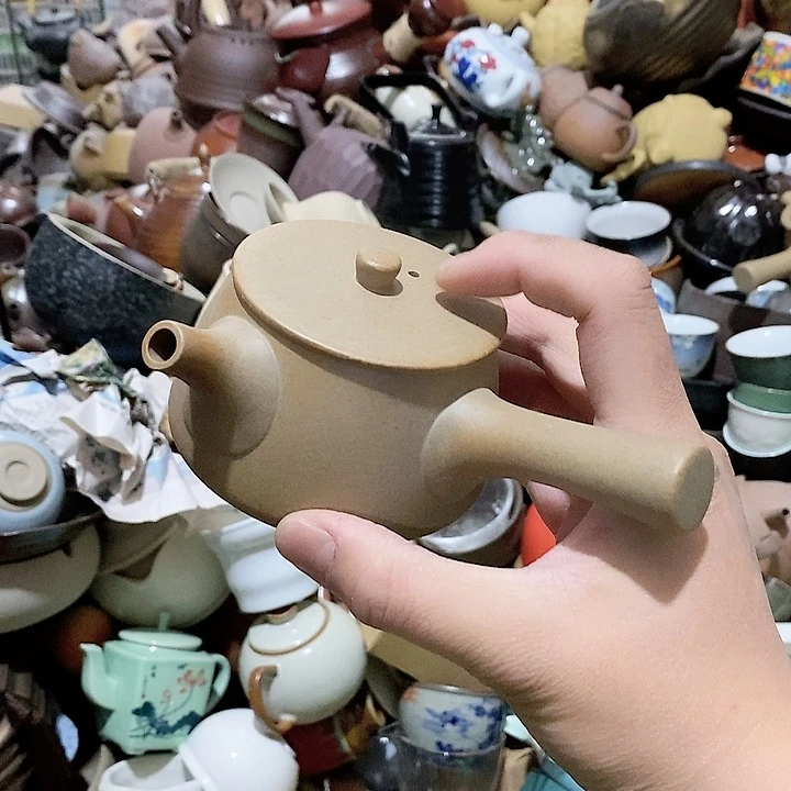 瓷片荷花的小尾巴都要上墙