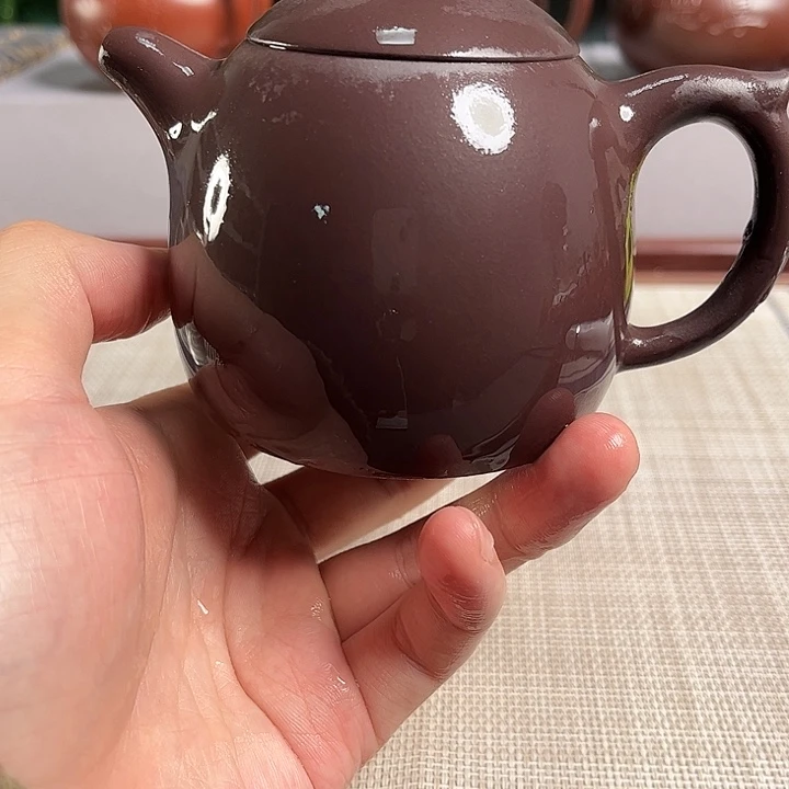 茶杯紫砂宜兴原矿手工紫砂壶