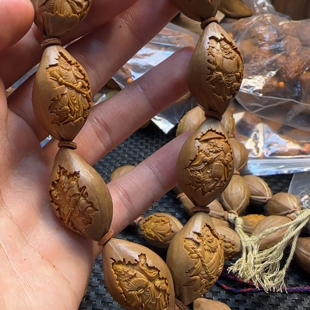 手串/手链橄榄核浮雕钟馗