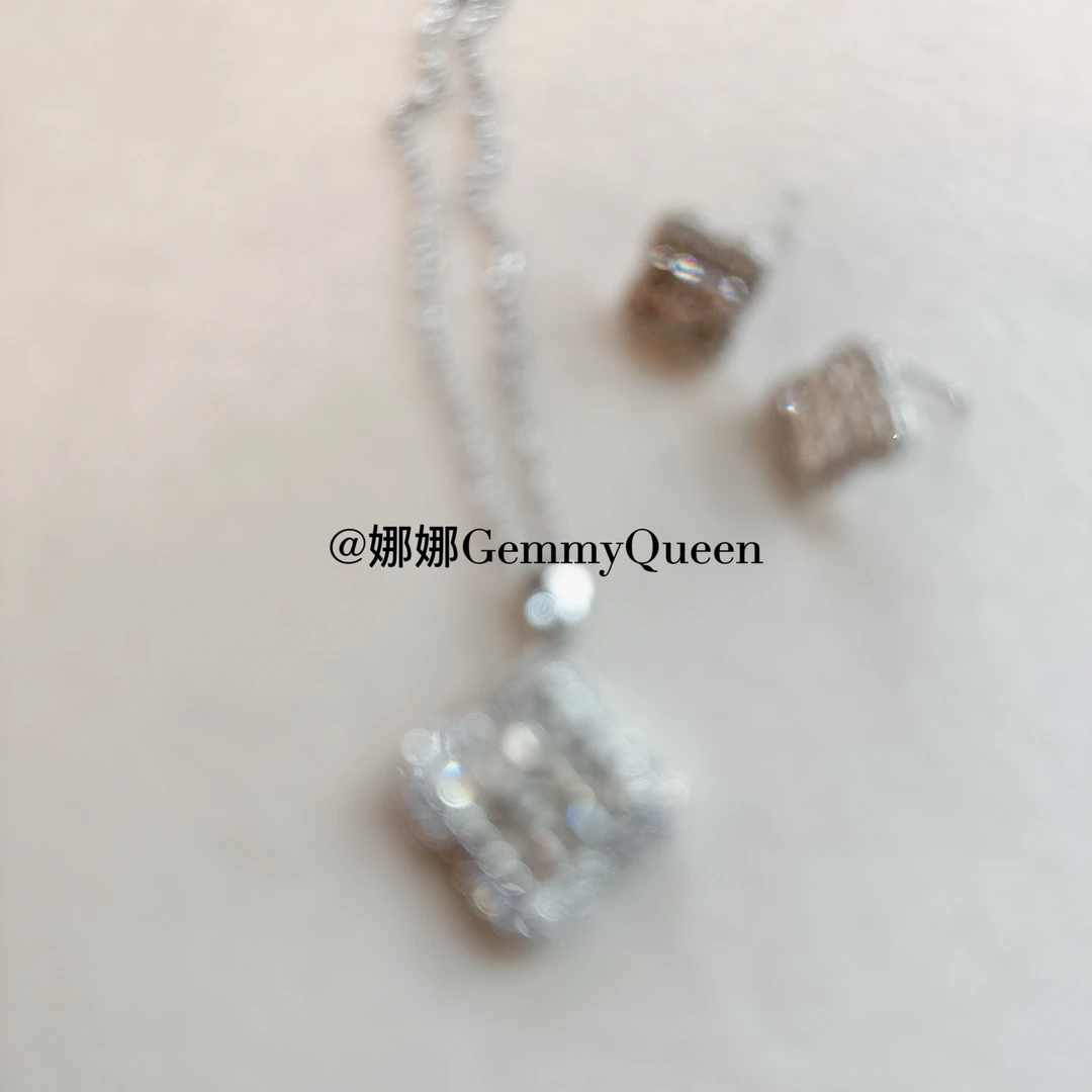 铜合金合成锆石耳饰 娜娜GemmyQueen耳环GQ05053