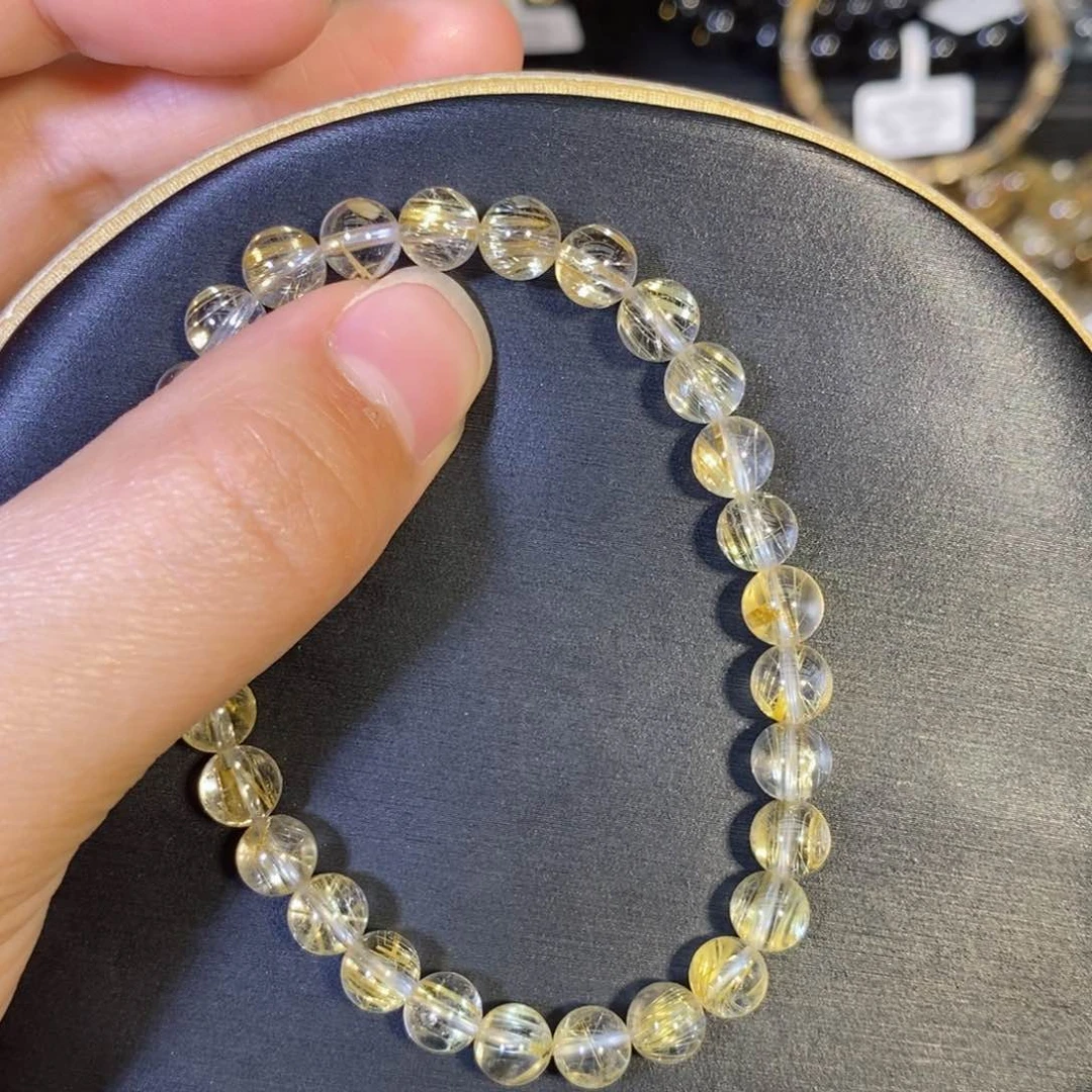 水晶手链未镶嵌?****?手链6mm