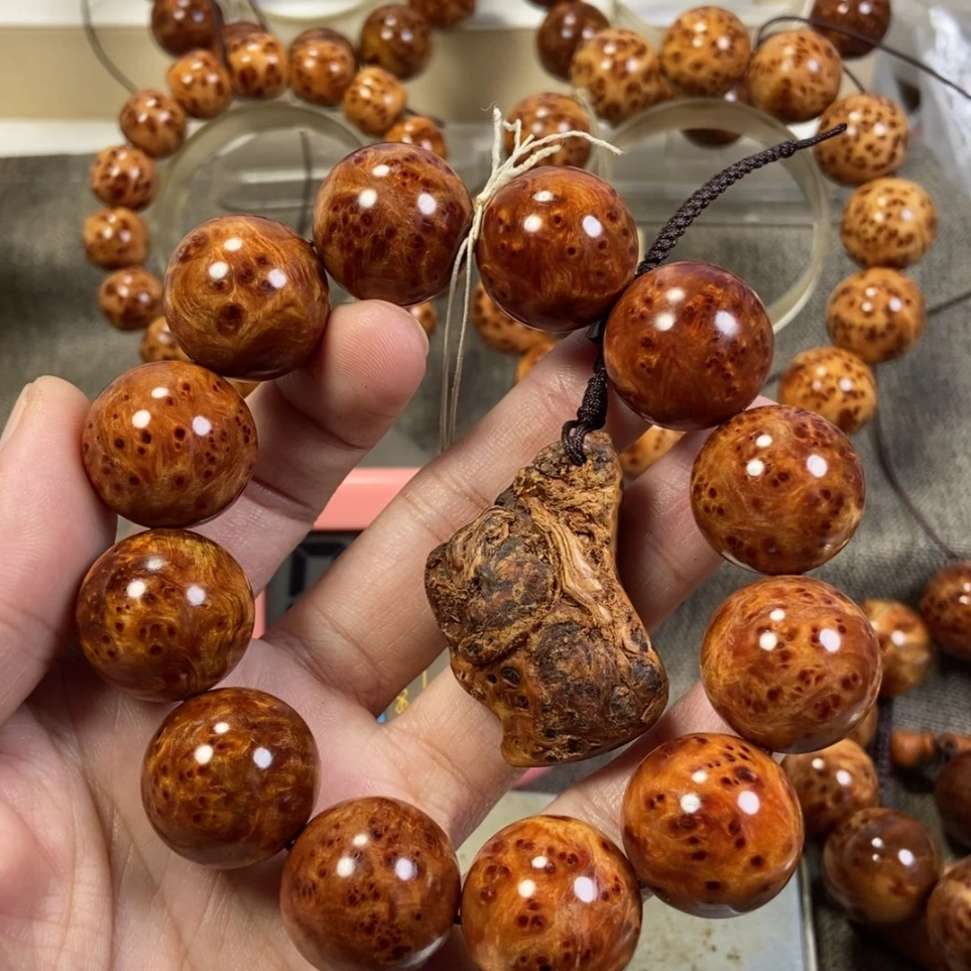 今***王手串/手链柏木（崖柏）