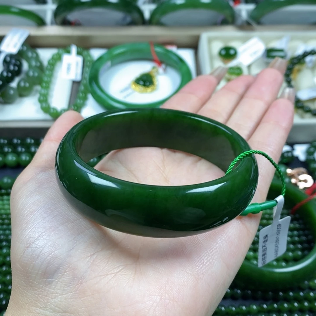 和田玉（碧玉）手镯未镶嵌?****?