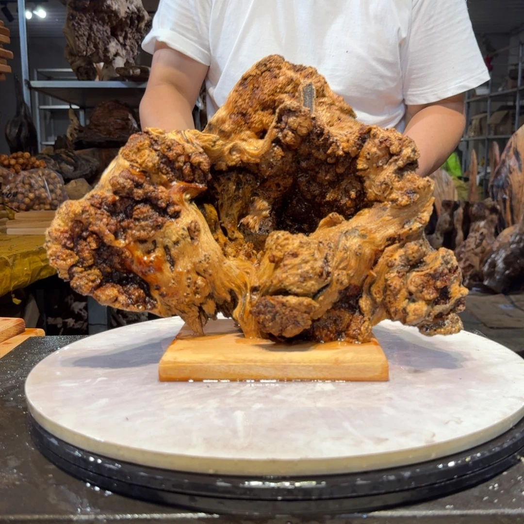 木Z***来王一刀琥珀木128