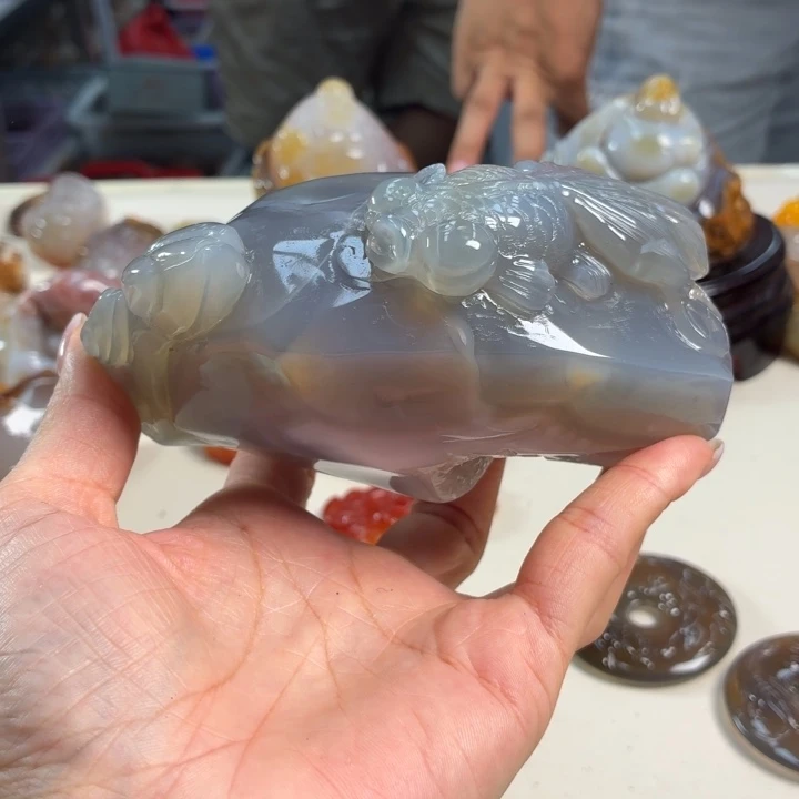 未镶嵌吊坠(不含链)玛瑙/玉髓