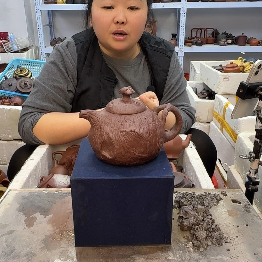 紫砂茶壶宜兴紫砂壶瑕疵处理