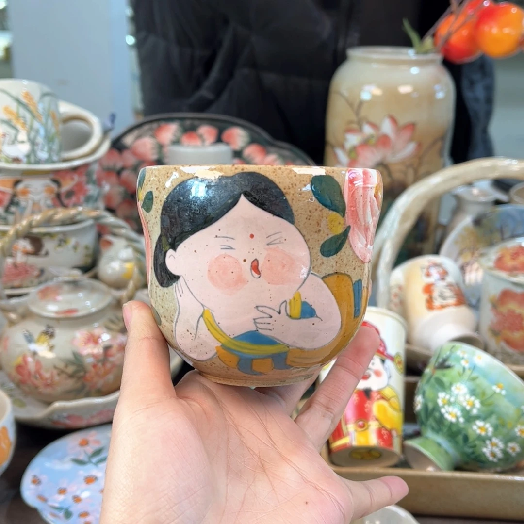 景德镇陶瓷手工杯